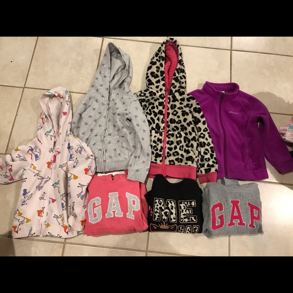 Girls hoodie /jacket lot